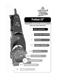 Bissell Proheat Troubleshoot Manual Bissell 8920 User Manual Deep Cleaner Proheat 2x Manuals And Guides L0520756