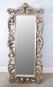Ava modern wall mirror this wall mirror will help you make a statement with the grandiose silver mirror, while the finish of the frame catches yes, modern wall mirrors decorative are back in style. 11 Brilliant Antique Wall Mirror Powder Rooms Ideas Fancy Mirrors Antique Mirror Wall Framed Mirror Wall