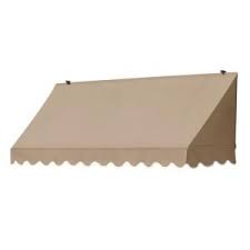 Awnings In A Box Retractable Awnings Awnings The Home Depot Window Awnings Custom Awnings Retractable Awning