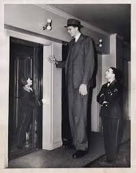 Robert Wadlow The Tallest Human To Have Ever Lived Robert Was 8 11 When He Died At The Age Of 22 His Height And Co Tall Guys Human Oddities Giant People