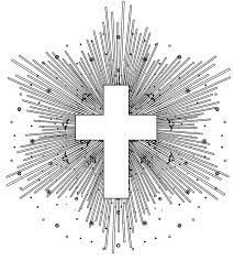 Find high quality cross outline clipart, all png clipart images with transparent backgroud can be download for free! Outline Drawing Of Catholic Cross With Rays Of The Sun In Vintage Style Tattoo Flesh Design Yoga Logo Boho Print Poster T Shirt Textile Isolated Vector Illustration Graphic Vector Stock By Pixlr
