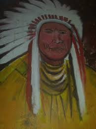 Vintage Beau Champ Painting