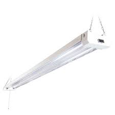 4 Ft Led Hanging Shop Light Or Garage Light Fixture Linkable Led Shop Light With Clear Lens 4800 Lumens Shop Light Fixtures Led Shop Lights Garage Lighting