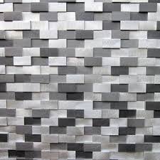 Circular mosaic tiles rotating in layers. Mosaic Tiles Circular Brushed Aluminum Global Sources