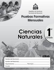 Escriba su opinión sobre el mensaje de la fábula que a. Pruebas Formativas Mensuales Ciencias Naturales 1 Grado Edicion 2014 Maestros Por Honduras