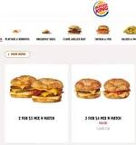 Image result for menu site:burgerking.com