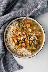 Stew Senegalais Aux Epinards Et Patates Douces Senegalese Peanut Stew With Spinach And Sweet Potatoes Vegan Glutenfree Avec Images Plat Vegetarien Recettes De Cuisine