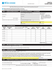 Blue cross blue shield dental reimbursement. Top 72 Blue Cross Blue Shield Claim Form Templates Free To Download In Pdf Format