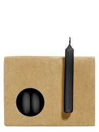 C'est un des derniers en france : Set De 20 Bougie Noires Luminaires Bougie Deco Ambiance Hygge Nordal