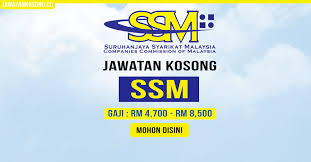 Jawatan kosong terkini (kerja kosong untuk b40, gaji bawah rm5,000). Jawatan Kosong Ssm Mobile