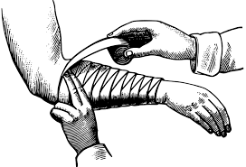 Defend your patients' wounds between weekly debridements with puraply am. Arm Bandages Openclipart