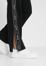 4.5 out of 5 stars 7,275. Dkny Track Pant W Side Slit Jogginghose Black Schwarz Zalando De