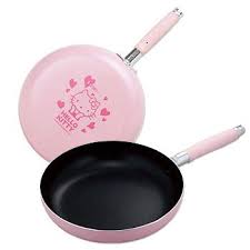 Hello Kitty Pot Pink Hearts Fry Pan Dream Kitty Hello Kitty Kitchen Hello Kitty House Sanrio Hello Kitty