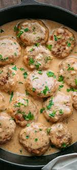 Chicken Meatballs In Creamy Sauce Chicken Meatball Recipes Chicken Meatballs Recipes
