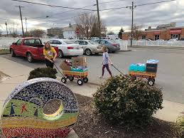 Riley Hilgart is a 7th grader from Blacksburg Middle School that went above  and beyond to make an impact at the Mission. She collected a variety of  items to help prepare some