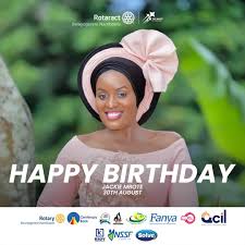 Rotaract Club of Bweyogerere Namboole on X: Its a double celebration at  ours again. Destadia “twins” sharing a birthday today. We celebrate you  Jackie Mbote and Namara Annivah Celebrate 🎉 🎊 🙌