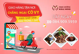 THỰC DƯỠNG KHAI MINH MIỄN PHÍ GIAO HÀNG TẬN NƠI - Thực dưỡng Khai Minh