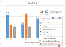 Format Data Label Options For Charts In Powerpoint 2013 For