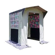 Toma nota de las medidas que ofrece el fabricante en la ficha de producto para hacerte a la idea de si va a caber en el interior de la tienda o si vas a tener que cocinar al aire libre. Mil Anuncios Com Tienda Cocina Camping 150x150 Nueva