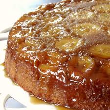 Banana Upside Down Cake Recipe Yummly Recipe Banana Dessert Recipes Banana Upside Down Cake Banana Dessert