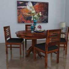 Shop glass top & wooden dining table designs online at best price. Royaloak Coco Solid Wood 4 Seater Dining Set Price In India Buy Royaloak Coco Solid Wood 4 Seater Dining Set Online At Flipkart Com
