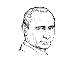 Vladimir Putin Russian President KGB Politician Trump Wink Hero SVG PNG  jpeg, eps File Vector Clip Collusion Cricut Cutting Cut Symbol Logo