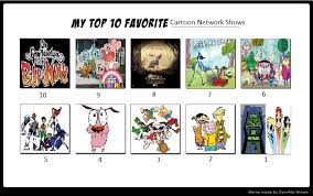 The definitive top 29 best animated shows of all time. Top 10 Cartoon Network Shows By Scottvanslyke1 On Deviantart