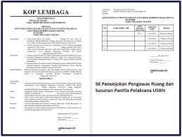 Pemerintah kabupaten luwu utara dinas pendidikan sma negeri 3 baebunta alamat : Sk Penunjukan Pengawas Ruang Dan Susunan Panitia Pelaksana Usbn