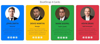 A card is a flexible and extensible content container. Responsive Cards In Bootstrap 4 W3hubs Com