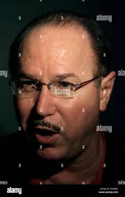 Victor Conte, founder of Bay Area Laboratory Co-operative (BALCO), speaks  to reporters during a book release party for "Steroid Nation" in New York,  Tuesday, Oct. 23, 2007. (AP Photo/Seth Wenig Stock Photo -