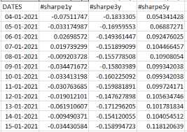 What is the sharpe ratio formula? Best Way To Get Sharpe Ratio And Volatility Based On Bbg Data In Excel For Automation Quantitative Finance Stack Exchange