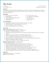 Learn about the key requirements, duties, responsibilities, and skills that should be in an outside sales representative job description. Territory Sales Rep Resume Sales Representative Resume