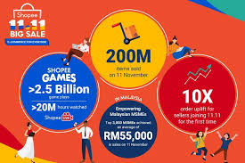Maybe you would like to learn more about one of these? Shopee S 11 11 Big Sale Saw 200 Million Items Sold On One Day Across Sea Digital News Asia