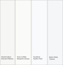I will be updating this color to bistro white soon. White Paint Picks For The Kitchen From Left To Right 1 Marshmallow Interior Paint Colors For Living Room White Paint Colors Sherwin Williams Paint Colors