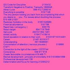 Gg Codes Healing Codes How To Improve Relationship Divine Healing