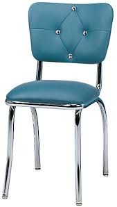 retro dining diamond tuft back diner chair