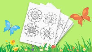 It is good to train your artistic skill once in a while. Super Cute Spring Flower Printable Coloring Page Kids Activities Blog