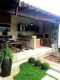 Terasa Acoperita Lipita De Casa Cu Gratar In 2020 Outdoor Kitchen Design Patio Backyard