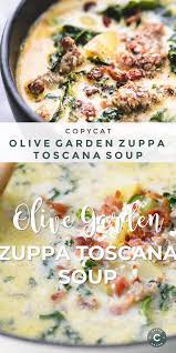 Easy Olive Garden Zuppa Toscana Soup Video Healthy Soup Recipes Delicious Soup Recipes Easy Soup Recipes