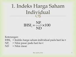 Postingan ini membahas contoh soal fungsi kuadrat dan pembahasannya + jawabannya. Contoh Soal Indeks Harga Saham