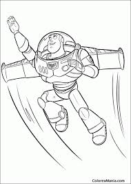 Buzz Lightyear Para Colorear