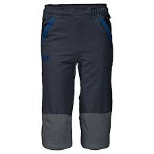 Buy Jack Wolfskin Kids Rascal 3 4 Pants Night Blue Online