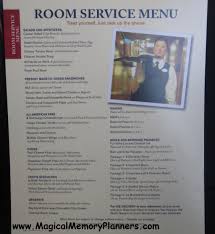 Recipes, tips, and news delivered to your inbox. Disney Dream Room Service Magical Memory Planners