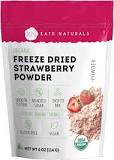 Amazon.com : Kate Naturals Organic Freeze Dried Strawberry ...