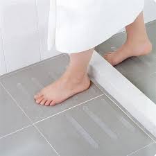 5pcs Anti Slip Bath Grip Stickers Non Slip Shower Strips Flooring Safety Tape Non Slip Shower Strips Safety Tape Bath Safety Anti Slip Tape