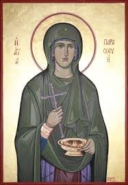 Byzantine Icon Of Saint Paraskevi The Patron Saint For Health Of The Eyes By Ikon Atelier Www Ikonatelier Com Au Byzantine Icons Iconography Patron Saints