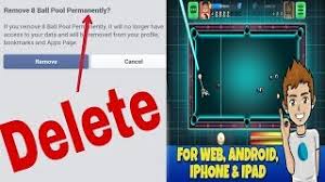 How to remove 8 ball pool permanently | কিভাবে ডিলেট করবেন 8 বল পুল স্থায়ীভাবে permanently hello guys in this video i will. How To Delete My 8 Ball Pool Facebook Account