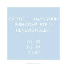 Get the latest news and education delivered to your inbox © 2021 healio all rights reserved. Andrelle S Natural Skin Care Issa National Healthy Skin Month Giveaway Let S Test Your Skin Care Knowledge With Some Trivia We Will Be Posting Skin Care Trivia Questions Like