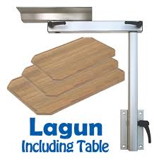 Lagun Adjustable Swivelling Cockpit Table Mounting System 30605 Camper Van Conversion Diy Home Office Furniture Camping Table