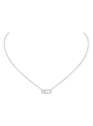 Maybe you would like to learn more about one of these? Messika Necklace Move One White Gold Diamonds Wesselton